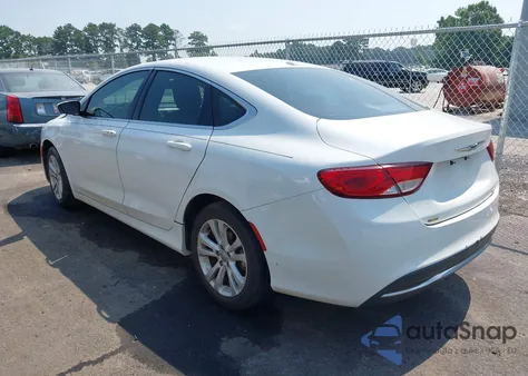 2015 Chrysler 200 Limited from USA, damaged, VIN 1C3CCCAB1FN657802
